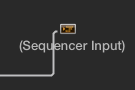 sequencer input